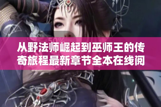 从野法师崛起到巫师王的传奇旅程最新章节全本在线阅读