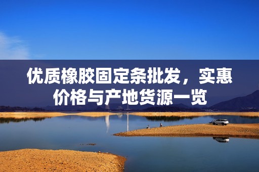 优质橡胶固定条批发，实惠价格与产地货源一览
