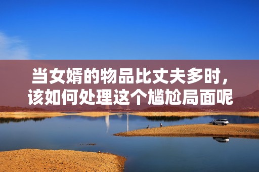 当女婿的物品比丈夫多时，该如何处理这个尴尬局面呢