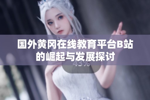国外黄冈在线教育平台B站的崛起与发展探讨