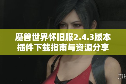 魔兽世界怀旧服2.4.3版本插件下载指南与资源分享