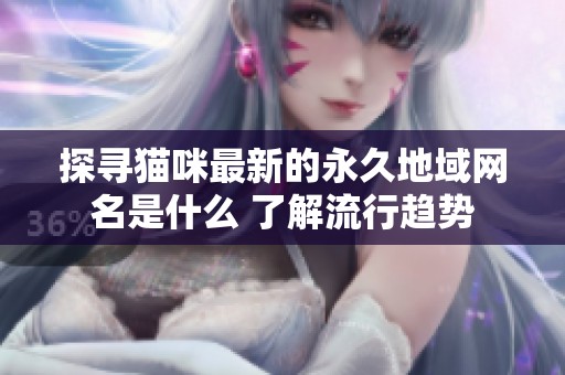 探寻猫咪最新的永久地域网名是什么 了解流行趋势