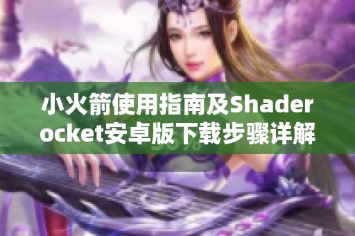 小火箭使用指南及Shaderocket安卓版下载步骤详解