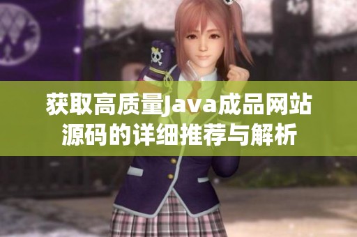获取高质量Java成品网站源码的详细推荐与解析