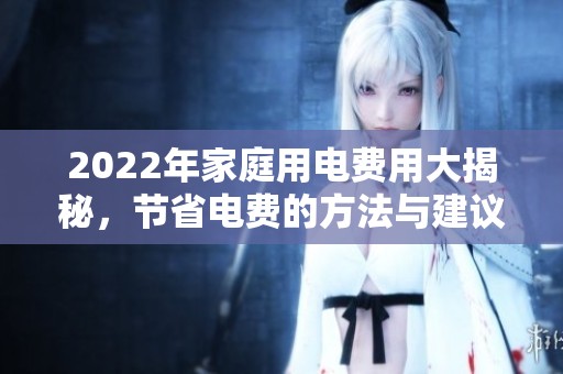 2022年家庭用电费用大揭秘，节省电费的方法与建议