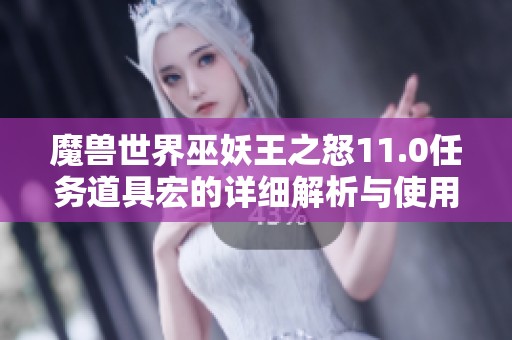 魔兽世界巫妖王之怒11.0任务道具宏的详细解析与使用指南