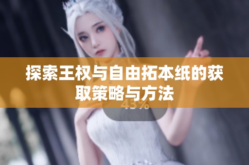 探索王权与自由拓本纸的获取策略与方法
