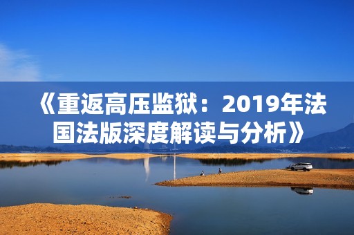 《重返高压监狱：2019年法国法版深度解读与分析》