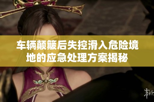 车辆颠簸后失控滑入危险境地的应急处理方案揭秘