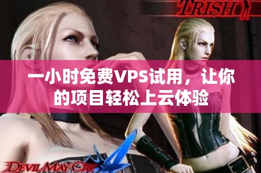 一小时免费VPS试用，让你的项目轻松上云体验