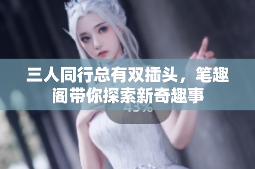 三人同行总有双插头，笔趣阁带你探索新奇趣事