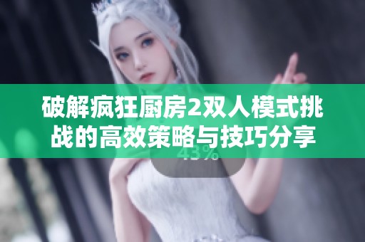 破解疯狂厨房2双人模式挑战的高效策略与技巧分享
