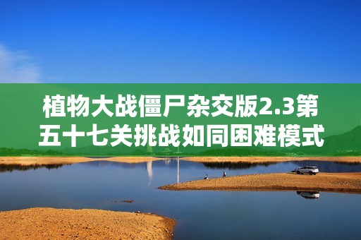 植物大战僵尸杂交版2.3第五十七关挑战如同困难模式的享受