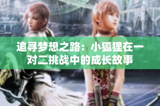 追寻梦想之路：小狐狸在一对二挑战中的成长故事