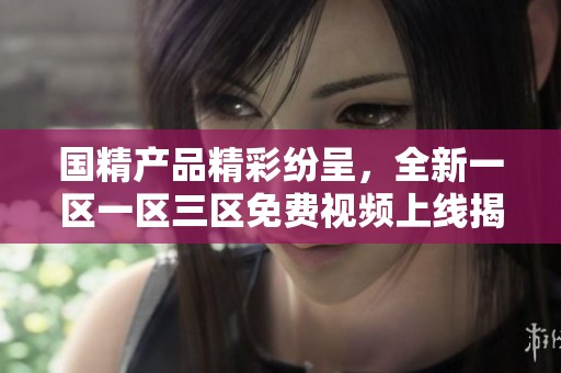 国精产品精彩纷呈，全新一区一区三区免费视频上线揭秘
