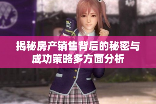 揭秘房产销售背后的秘密与成功策略多方面分析