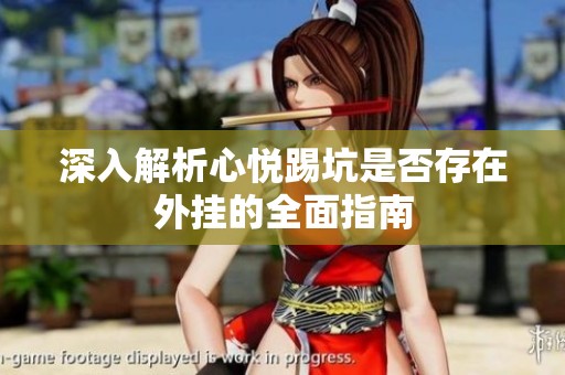 深入解析心悦踢坑是否存在外挂的全面指南