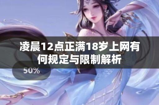 凌晨12点正满18岁上网有何规定与限制解析
