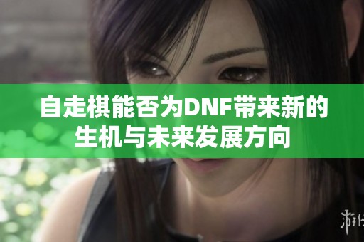 自走棋能否为DNF带来新的生机与未来发展方向
