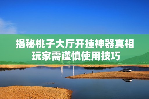 揭秘桃子大厅开挂神器真相 玩家需谨慎使用技巧