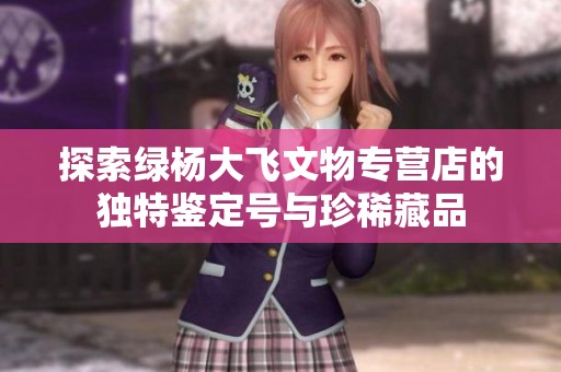 探索绿杨大飞文物专营店的独特鉴定号与珍稀藏品