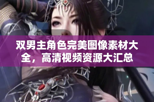 双男主角色完美图像素材大全，高清视频资源大汇总
