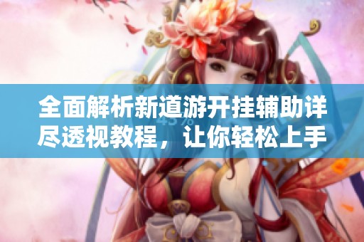 全面解析新道游开挂辅助详尽透视教程，让你轻松上手