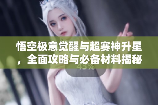 悟空极意觉醒与超赛神升星，全面攻略与必备材料揭秘