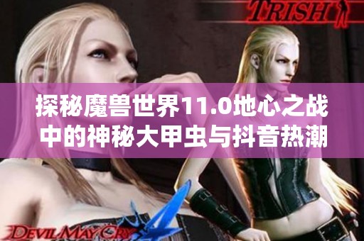 探秘魔兽世界11.0地心之战中的神秘大甲虫与抖音热潮