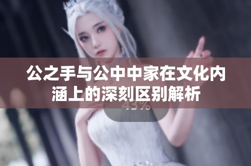 公之手与公中中家在文化内涵上的深刻区别解析