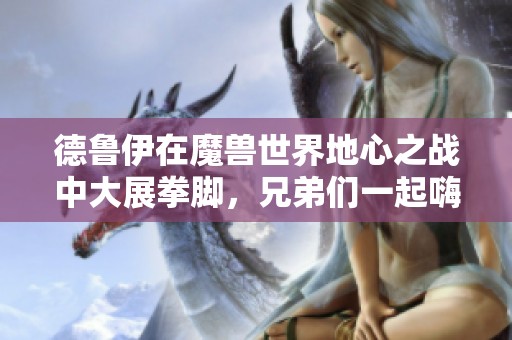 德鲁伊在魔兽世界地心之战中大展拳脚，兄弟们一起嗨起来！