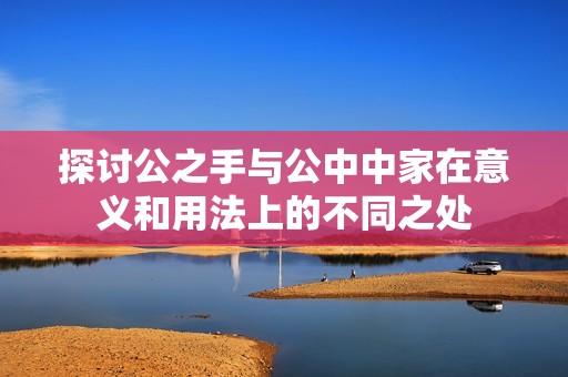 探讨公之手与公中中家在意义和用法上的不同之处