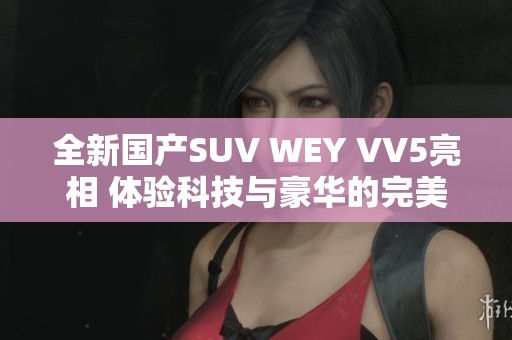 全新国产SUV WEY VV5亮相 体验科技与豪华的完美结合