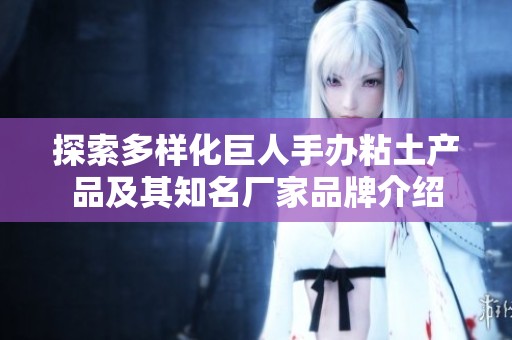 探索多样化巨人手办粘土产品及其知名厂家品牌介绍