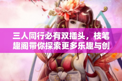 三人同行必有双插头，枝笔趣阁带你探索更多乐趣与创意