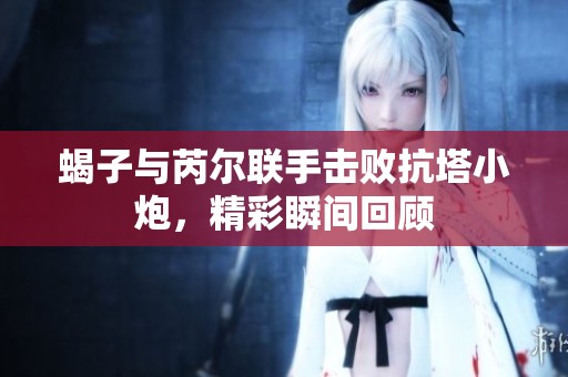 蝎子与芮尔联手击败抗塔小炮，精彩瞬间回顾