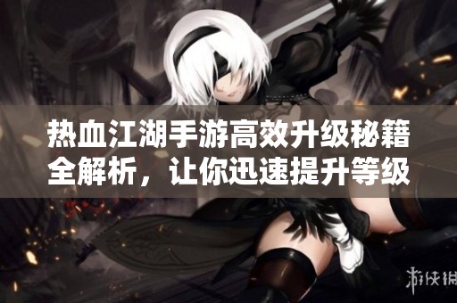 热血江湖手游高效升级秘籍全解析，让你迅速提升等级！