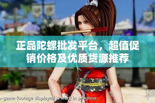正品陀螺批发平台，超值促销价格及优质货源推荐