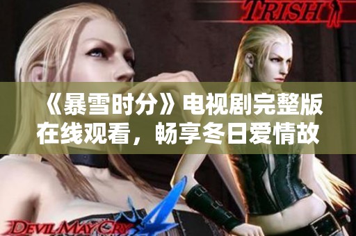 《暴雪时分》电视剧完整版在线观看，畅享冬日爱情故事