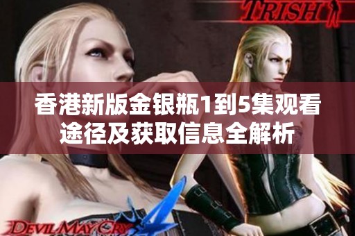 香港新版金银瓶1到5集观看途径及获取信息全解析