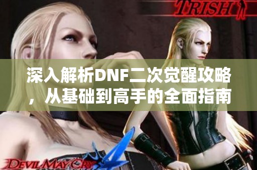 深入解析DNF二次觉醒攻略，从基础到高手的全面指南