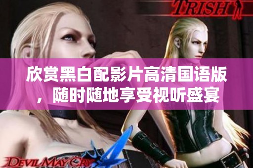 欣赏黑白配影片高清国语版，随时随地享受视听盛宴