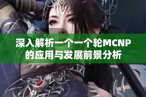 深入解析一个一个轮MCNP的应用与发展前景分析