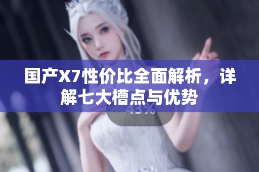 国产X7性价比全面解析，详解七大槽点与优势