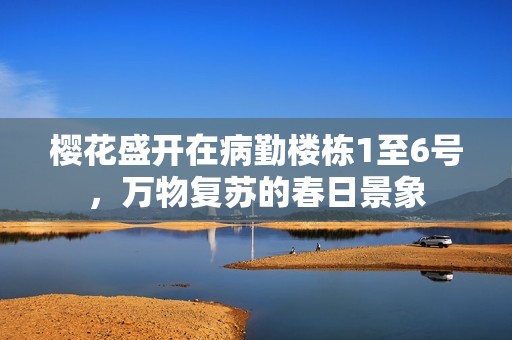 樱花盛开在病勤楼栋1至6号，万物复苏的春日景象