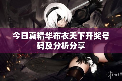 今日真精华布衣天下开奖号码及分析分享