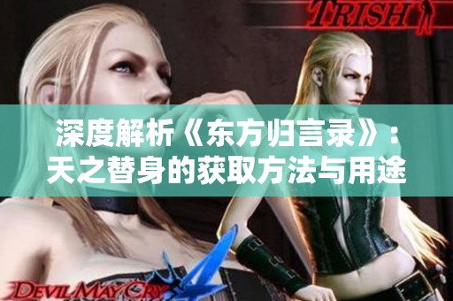 深度解析《东方归言录》：天之替身的获取方法与用途指南