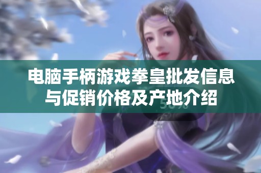 电脑手柄游戏拳皇批发信息与促销价格及产地介绍