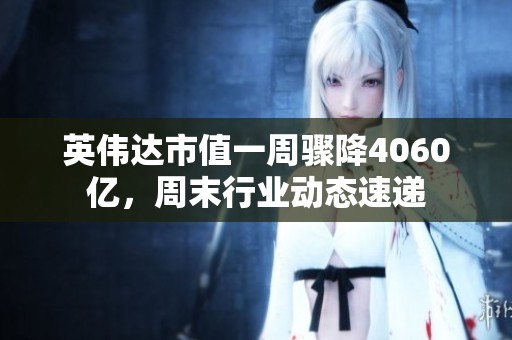 英伟达市值一周骤降4060亿，周末行业动态速递
