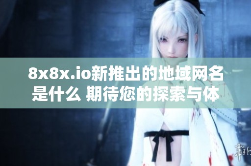 8x8x.io新推出的地域网名是什么 期待您的探索与体验